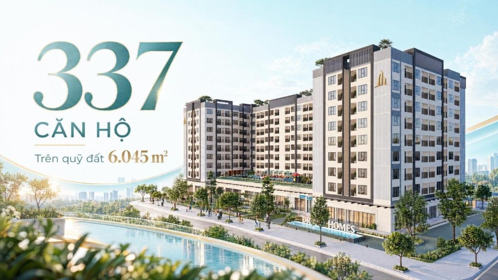 Dragon Homes gồm 337 sản phẩm trên quỹ đất khoảng 6.045 m² tại xã Mỹ Hạnh, Tây Ninh